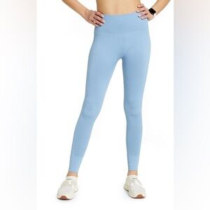 💛 Zella Light Blue High Rise Perforated Mesh Leggings XS